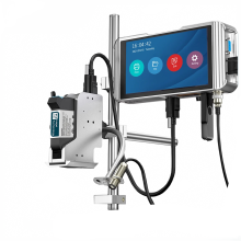 Phezer PW1 multifunctionele inkjet labelprinter - precisie van 4 mm, ondersteuning voor meerdere talen, QR- en barcode-afdrukken, datum- en