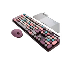 Ergonomisches 104 - Tasten kabelloses Tastatur - und Maus - Set für Büro - und Laptop - Nutzung