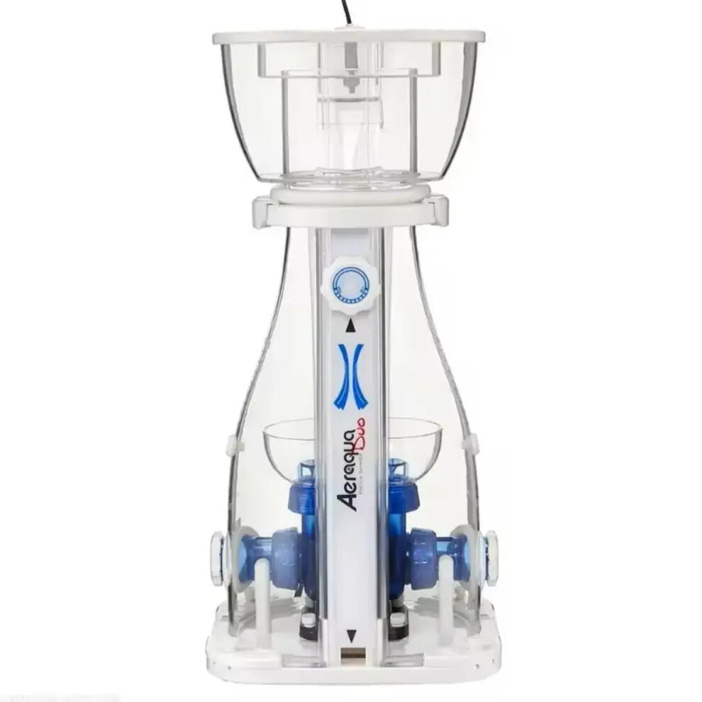 Dual Inlet & Dual Needle Wheel Dc Aquarium Protein Skimmer For Saltwater Marine Reef Tanks - Models Sk200, Sk400, Sk800 Coral 726084884304