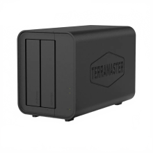 TerraMaster F2-212 2-Bay NAS with Quad-Core CPU & DDR4 RAM - Personal Private Cloud Home Network Attached Storage (Diskless)
