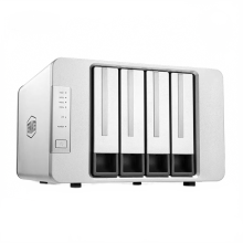 TerraMaster F4-423 4-Bay NAS Storage Server - 4GB DDR4, Dual 2.5GbE Ports, High-Performance Diskless Network Solution for SMB