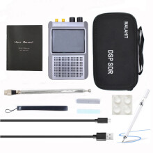 Malahit DSP2 & DSP1 SDR Malachit Empfänger Radio mit 5000 mAh wiederaufladbarer Batterie und einstellbarem Filter