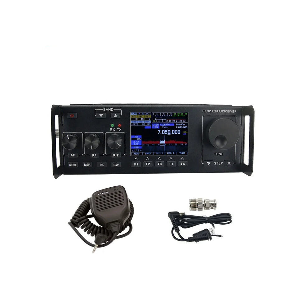 Bs188 15W Hf Sdr Transceiver Mchf Qrp Amateur Shortwave Radio With Handheld Microphone And Charger 313106376383