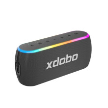 60W draadloze Bluetooth-luidspreker met RGB-verlichting - draagbare outdoor subwoofer met handsfreefunctie