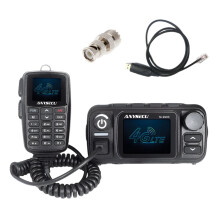 Anysecu 4G LTE Dual Band Mobiele Radio met Echt PTT - 25W UHF/VHF Cross-Band, Linux Systeem (M 9900)