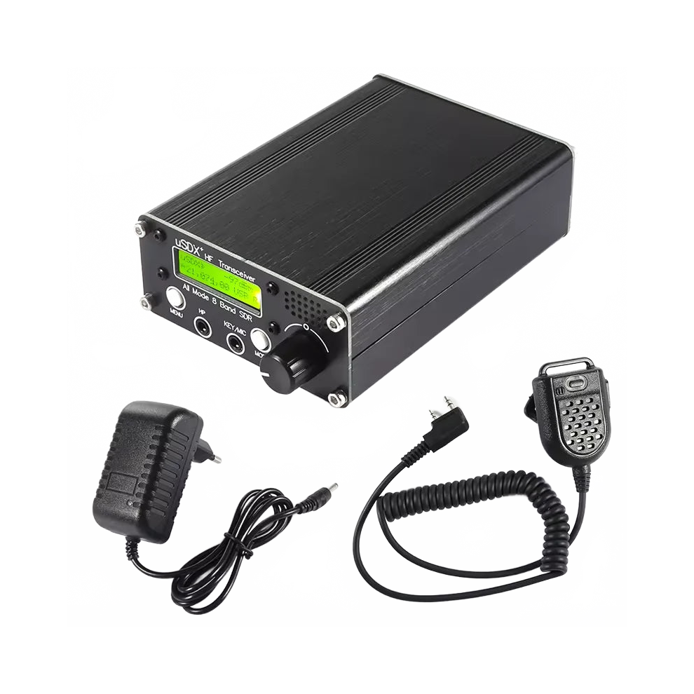 Usdr Usdx Plus V2 Multi-Band Hf Ssb Qrp Transceiver With 4000Mah Battery - 8 Band Coverage From 10M To 80M 7445002131124
