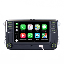 RCD330 Plus Groene Licht Autoradio met Android Auto & CarPlay voor Skoda Octavia/Fabia/Superb/Yeti - Model 6RD 035 187B