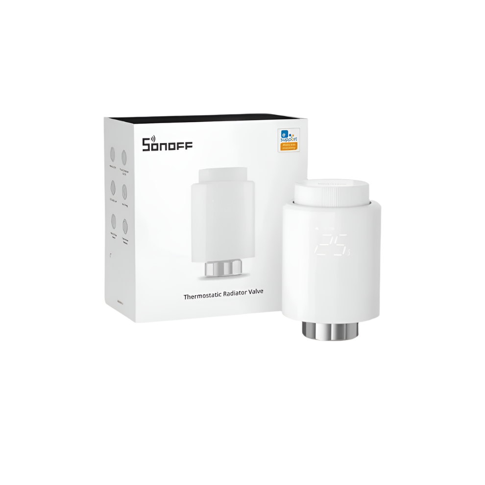 Sonoff Trvzb Zigbee 3.0 Smart Thermostatic Radiator Valve With Frost Protection & Remote Control Via Ewelink & Alexa 313049587532