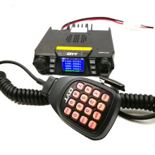 QYT KT-980Plus 50W Dual Band Mobiele Radio, Viervoudige Standby, 136-174MHz/400-470MHz, 200 Kanaal Voertuigtransceiver en Auto Walkie Talkie