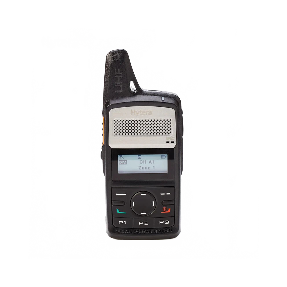 Compact Hytera Pd368 Digital Walkie Talkie - I For Golf, Sports Events, Warehouses & Retail Stores 744759583635
