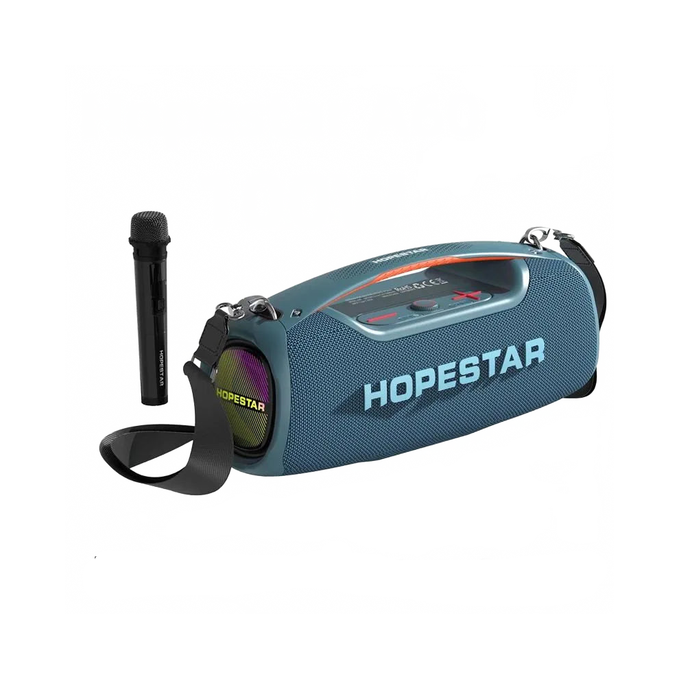 Hopestar A60: 100W High-Power Portable Bluetooth Speaker With 15000Mah Battery, Microphone, And Stereo Karaoke Capabilities 313098863816