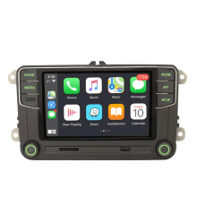 Volkswagen/Skoda RCD360 Pro Car Radio with Green Light - Android Auto & CarPlay Integration, MIB System, Model 6RD 035 187B