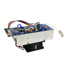 Zeer krachtige 150W stereo RF FM zenderversterker met koelingventilator en antenne, frequentiebereik 76-108 MHz, radio station module, DC 48