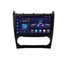 Junsun V1 AI Voice Wireless CarPlay & Android Auto Radio for Benz C-Class W203 (2005-2009) - 2DIN Multimedia GPS Autoradio