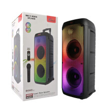 Dubbele 8-inch Super Bass Bluetooth Party Speaker - DJ Sound Box met Heavy Bass Boost