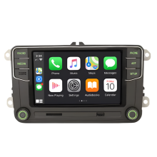 RCD360 Pro Android Auto CarPlay 2 Din MIB Car Radio with Green Menu for VW Volkswagen Skoda - Model 6RD 035 187B