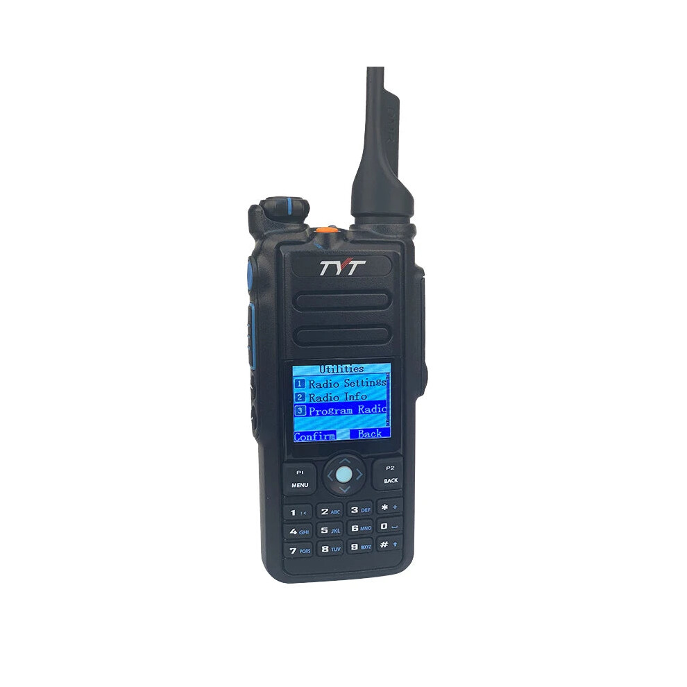 Tyt Md-2017 Vhf/Uhf Dual Band Dmr Digital Portable Two-Way Radio - Ip67 Waterproof Walkie Talkie 7445044066071