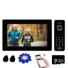 Tuya 7-Inch Smart Video Doorbell System with WiFi, Touchscreen Monitor & 1080p Camera