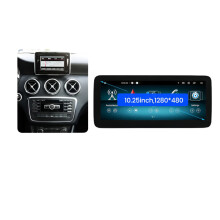 Mekede Android 13 Car Radio with Wireless CarPlay for Mercedes Benz A-Class W176, CLA-Class W117, GLA X156 (2013-2018) - Multimedia Player