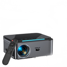 Horlat Outdoors 4K Android Beamer Projektor - Full HD 1080p, Autofokus, Keystone, Heimkino, 5 G Wi‑Fi Tragbarer TV - Projektor
