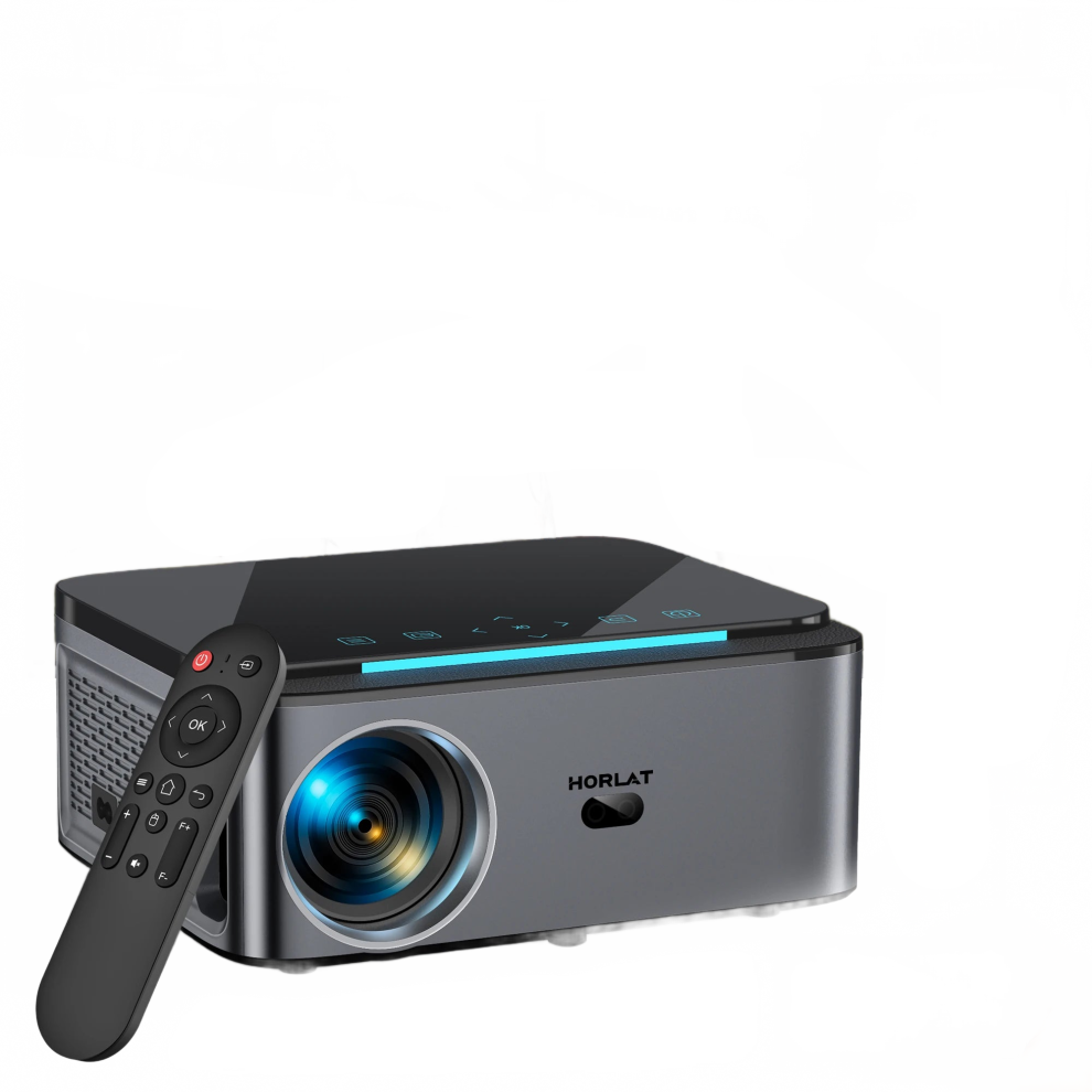 Horlat Outdoors 4K Android Beamer Projector - Full Hd 1080P, Auto Focus, Keystone, Home Theater, 5G Wifi Portable Tv Projector 313110966914