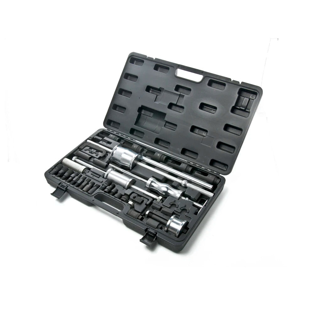 40-Piece Diesel Injector Extractor Set With Common Rail Adaptor & Slide Hammer Tool - Model Wt04a3001 313113655662