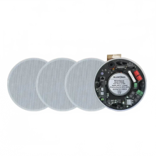 4-Piece WiFi Bluetooth Ceiling Speaker System with Built-in Class D Amplifier for Indoor Audio