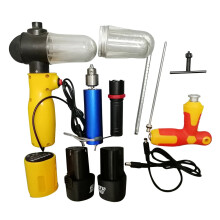 Compact 12V Electric Spray Gun & Micro Drill Set with Li-Ion Rechargeable Battery