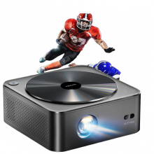 Ultimea 4K Wi‑Fi Bluetooth Smart Home Theater Projektor - Native 1080p Full HD LED mit Autofokus