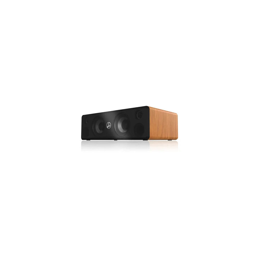 Premium Hi-Fi Wireless Bluetooth Wood Speakers For Home Theater & Desktop Audio 705353713255