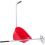 Durable Foldable Iron Dung Fork & Dustpan Set with Long Handle for Horse Stables 1