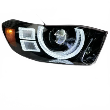 Toyota Highlander LED - Scheinwerfer 2007 - 2011 mit Tagfahrlicht, Blinker, Fernlicht, Angel Eye Projektorlinse