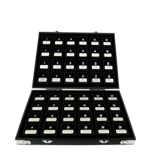 8-Piece Cubic Zirconia Loose Stone Master Set with Diamond Tester and Display Tools