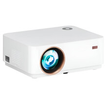 Wzatco D5 Tragbarer Full HD 1080p 5 G Wi‑Fi Android Smart Projektor - LED Heimkino & Gaming LCD Projektor