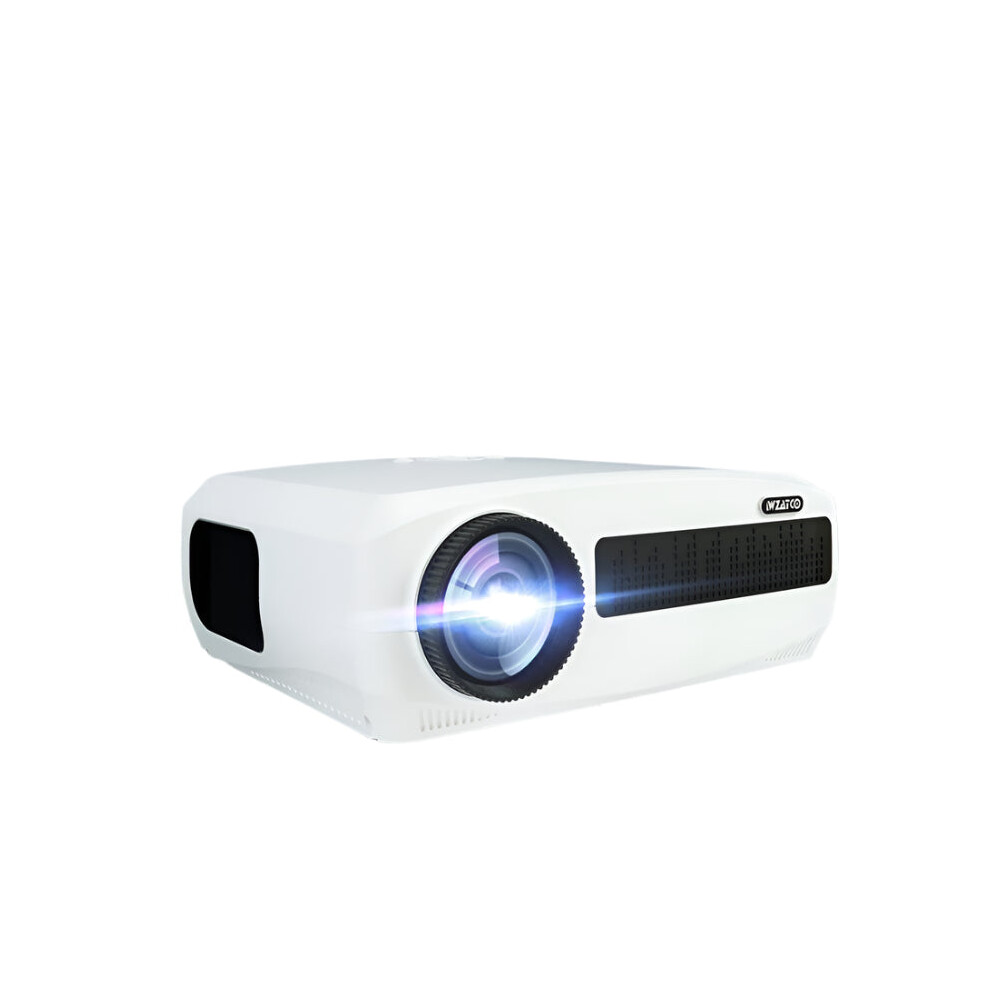 Wzatco C3 Smart Full Hd 1080P Led Projector - Android 9.0, Wifi, 300-Inch Home Theater Video Beamer With 4D Keystone Correction Light 7445044564591