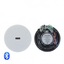 Premium 2-Piece 50W Bluetooth Ceiling Speaker System with Built-in Class D Amplifier, 8-Inch Audio Speakers for Apartments
