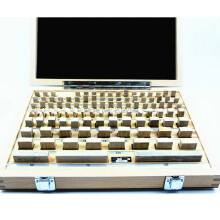 Precision 100mm Grade 0 Block Gauge Set - 103 Piece Inspection Measure Kit