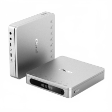 FiiO DM13 HiFi Stereo CD-speler met 3,5 mm en 4,4 mm uitgangen, draagbare tracktranscriptie en aptX HD Bluetooth-overdracht