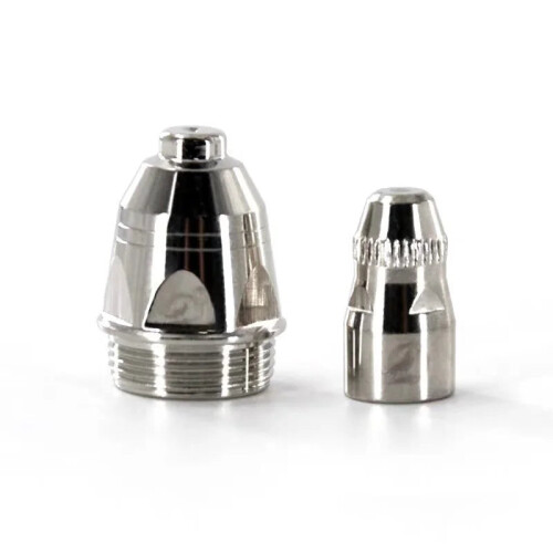 P80 Plasma Torch Electrode and Nozzle Set - Model TET02033