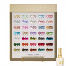 9D Cat Eye Nail Polish Set - Semi-Permanent Gel with Shiny Clearcoat & Color Card