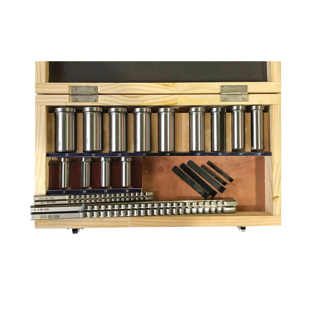 22-Piece Hss Metric Keyway Broach Set For Precision Cnc Machine Cutting 744759147523