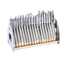 Comprehensive 19-Piece Orthodontic Dental Plier Set with TC Blending Forceps - Professional Dentist Tools & Lab Equipment