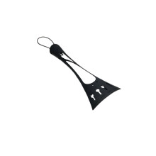 Stradpet Titanium French Style Violin Tailpiece Set with Optional Fine Tuners and Tailgut Pro