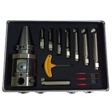 Precision Boring Tool Set - Fine Boring Head with BT30/BT40/BT50 & NT30/NT40/NT50 Tool Holders, 8 Bar Capacity