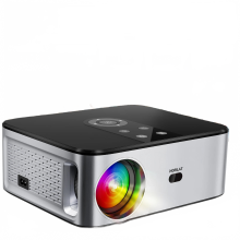 Horlat 25000 Lumen 4K LED - Projektor - 800 ANSI Full HD 1080p Heimkino mit automatischer Keystone - Korrektur & 5 G Wi‑Fi Portabilität