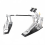 Professioneel dubbelketting dubbelbasdrumpedaalset met mallets - Premium percussieaccessoires 1
