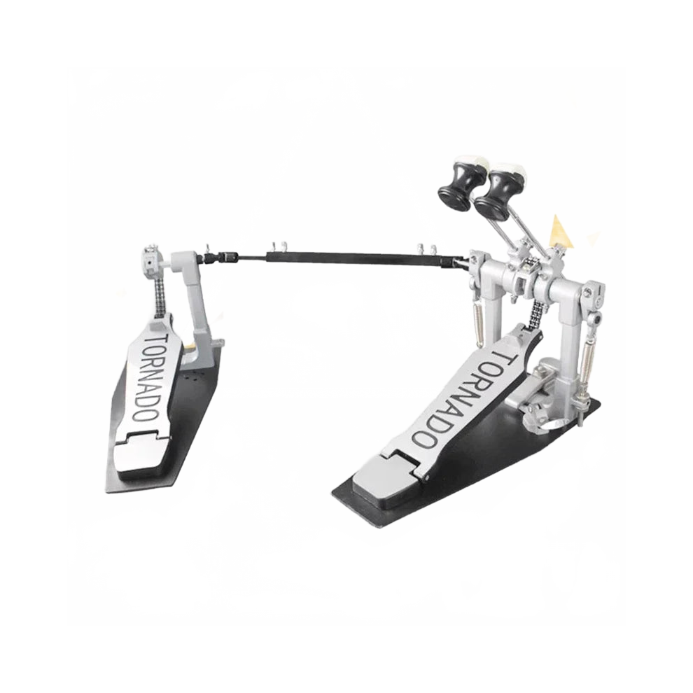 Professional Double Chain Double Bass Drum Pedal Set With Mallets - Premium Percussion Accessories 744759383655