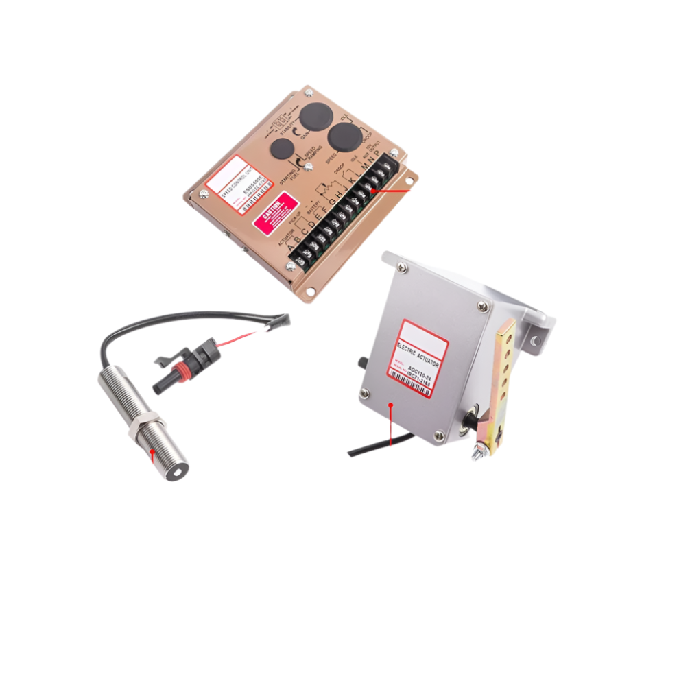 Premium Adc120 Diesel Generator Governor Set With Esd5500e Speed Controller & 3034572 Pickup Sensor 313043612698