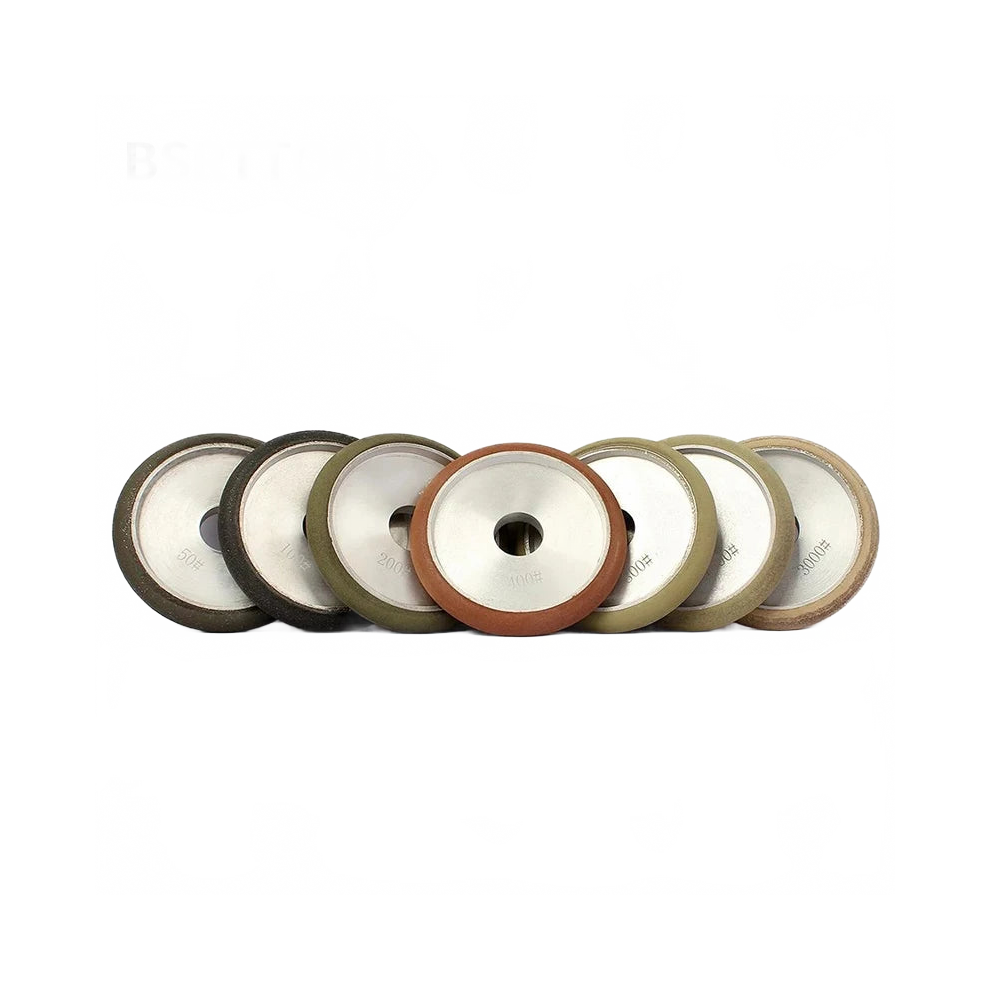 7-Piece Diamond Fluting Wheel Set - 14mm Resin Bond for Granite, Marble, and Stone Grooving & Grinding-image-OPC-PHPZVQR-NEW