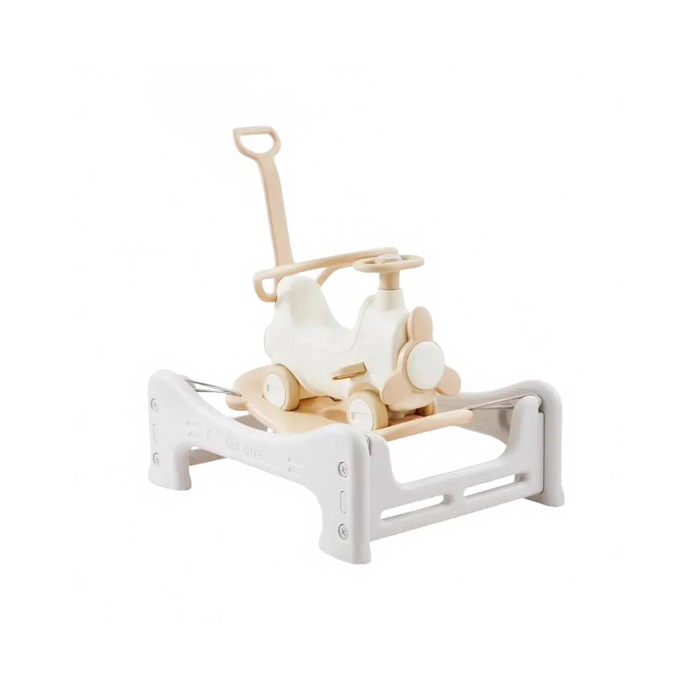 5-In-1 Hdpe Rocking Horse & Trampoline Set For Toddlers (1-3 Years) With Detachable Balance Board 744759265432